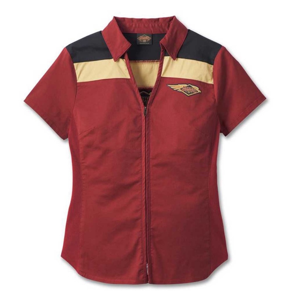 HARLEY DAVIDSON 120th Anniversary Elemental Zip
Front Shirt 96750-23VW